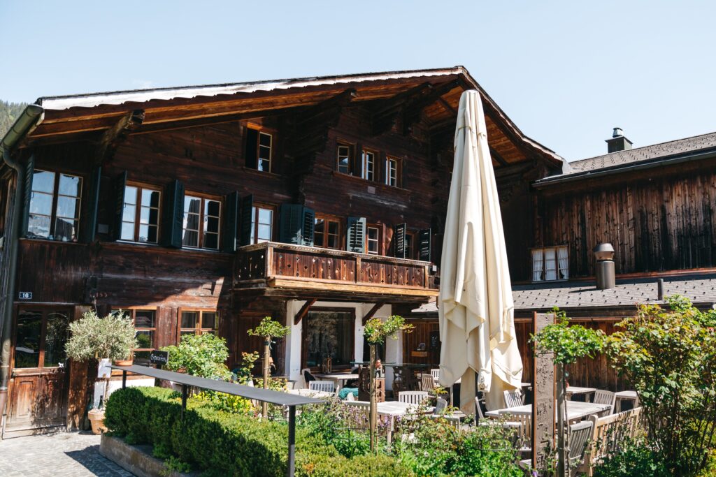 mountain chalet